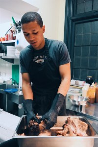 Pitmaster Gianluca in action