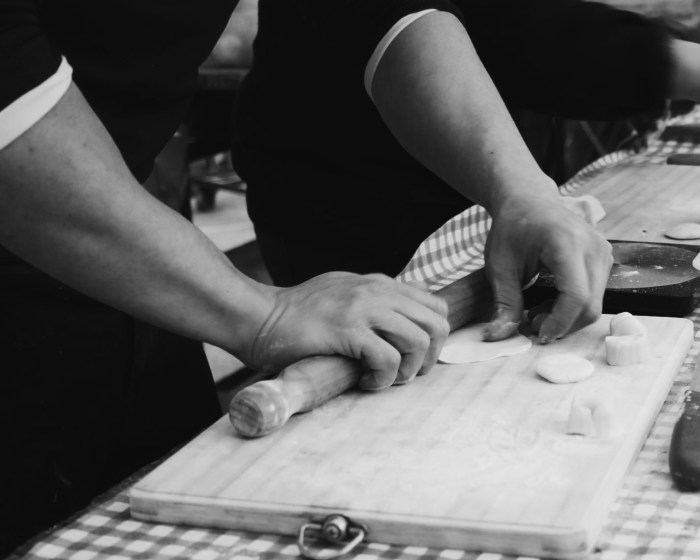 Master at work - Handmade dumplings
